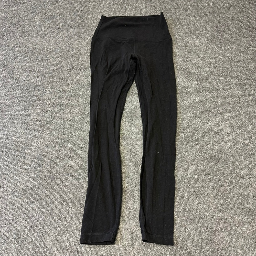 Lululemon Leggings Womens Size 4 Black Align High Rise Full Length Yoga Pants
